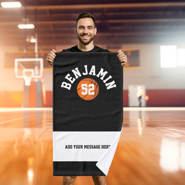 Basketball sports towel, coach bath towel (Creator Uploaded)