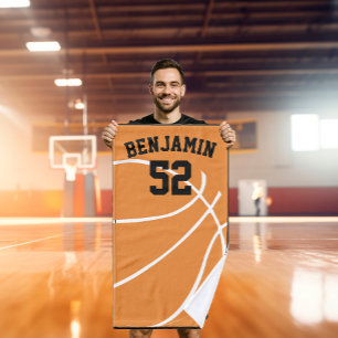 basketball sports towel, coach bath towel