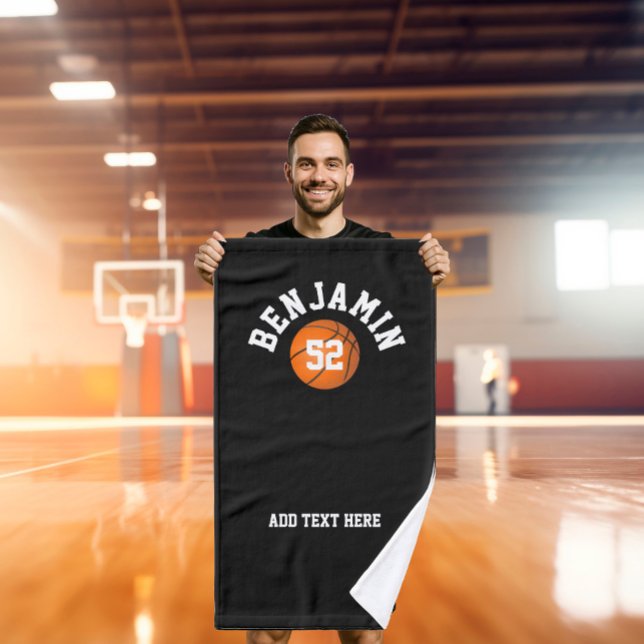 Basketball sports towel, coach bath towel (Creator Uploaded)