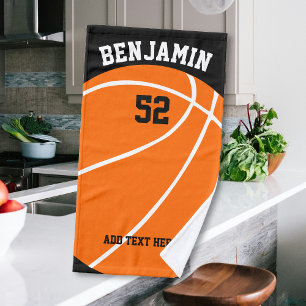 basketball sports towel, coach bath towel