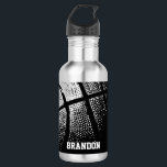 Basketball sports water bottles | Stainles steel<br><div class="desc">Basketball sports water bottle | Stainless steel orange. Sporty personalised gift idea for coach, players, team mates and sports fans. Modern logo design with custom name, funny quote, slogan or monogram. Create your own unique monogrammed gift. Suitable for men women and kids / children. Cute Birthday party presents for dad,...</div>