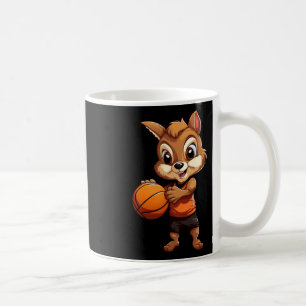 Basketball Squirrel Coffee Mug