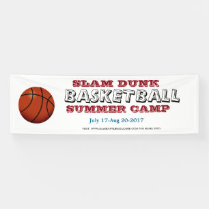 Basketball Summer Camp Banner