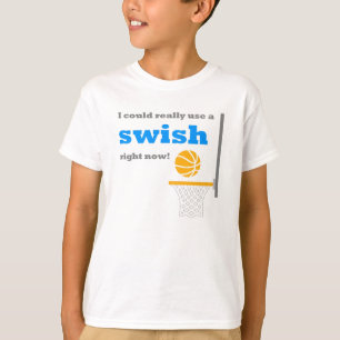 Basketball Swish Kids T-Shirt