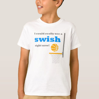 Basketball Swish Kids T-Shirt