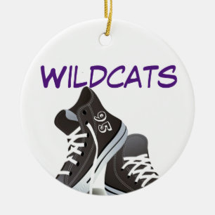 Basketball Team and Number Christmas Ornament