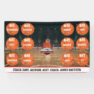 Basketball Team Banner
