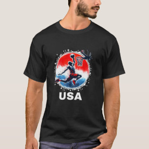 Basketball Team Basketball Apparel USA Team Basket T-Shirt