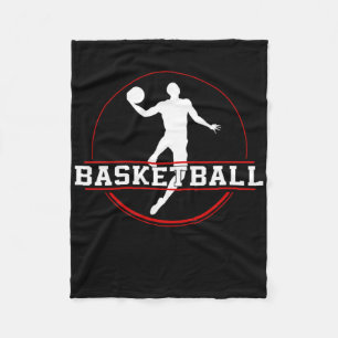 Basketball Team Basketball Player Streetball  Fleece Blanket