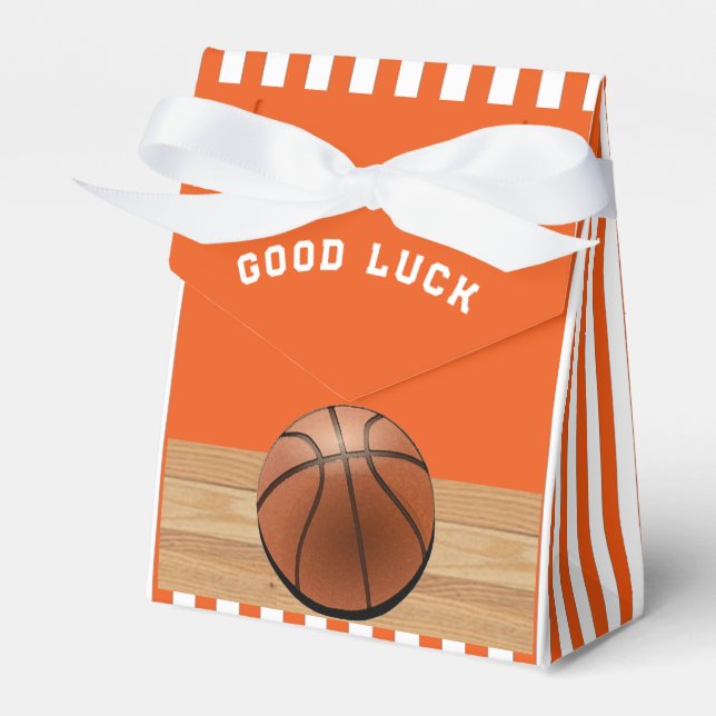 Basketball Team Favour Box (Front Side)