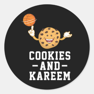 Basketball Team For Men Women - Cookies And Kareem Classic Round Sticker