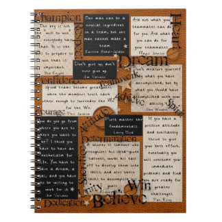 Basketball Team Inspiration Notebook
