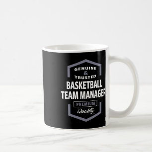 Basketball Team Manager Logo Gift Ideas Coffee Mug