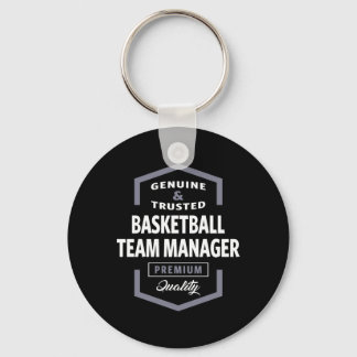 Basketball Team Manager Logo Gift Ideas  Key Ring