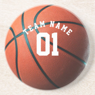 BASKETBALL Team PERSONALISED Name Coaster