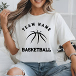 Basketball Team Sport Baller Basketball Player T-Shirt<br><div class="desc">Basketball Team Sport Baller Basketball Player T-Shirt</div>