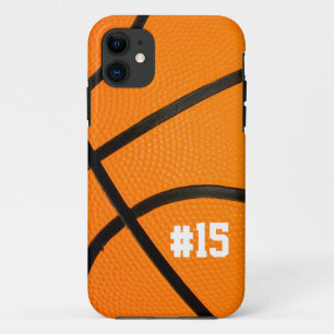 Basketball Texture Personalized # iPhone5 case
