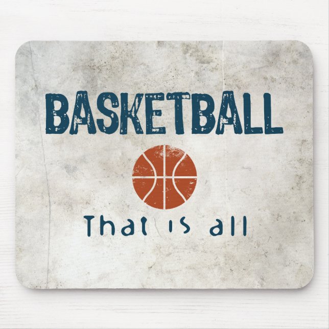 Basketball That Is All Mouse Pad (Front)