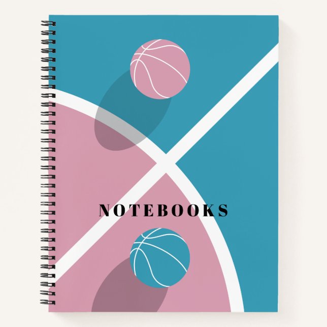 Basketball theme notebook (Front)