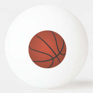 BASKETBALL THEME PING PONG BALL