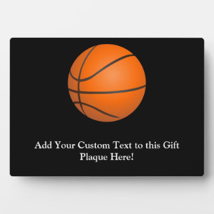 Basketball Theme Plaque
