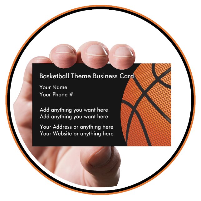 Basketball Theme Profile Cards (Creator Uploaded)