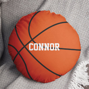 Basketball Themed Round Cushion