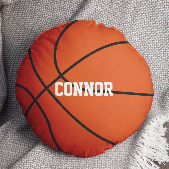 Basketball Themed Round Cushion (Creator Uploaded)