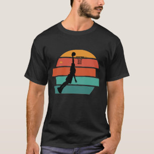 Basketball This Is How I Roll Retro Sun T-Shirt
