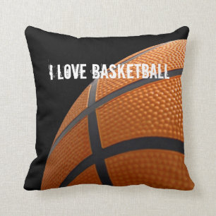 Basketball Throw Pillow