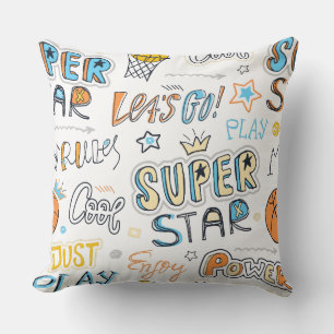 Basketball Throw Pillow 20" x 20"