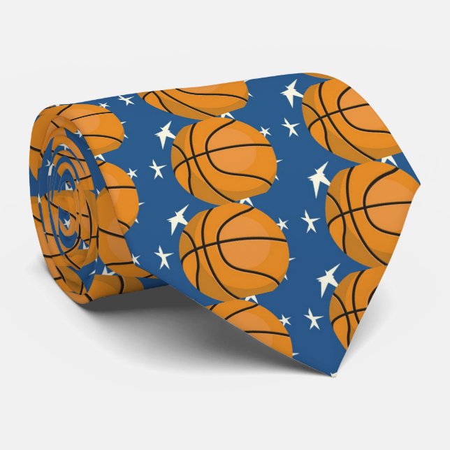 Basketball Tie (Rolled)