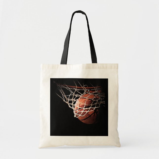 Basketball Tote Bag (Front)