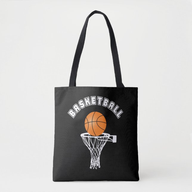 Basketball Tote Bag (Front)