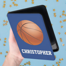 Basketball Tough Blue Personalised Name