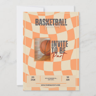 Basketball tournament invitation