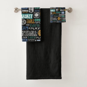 Basketball Towel Set