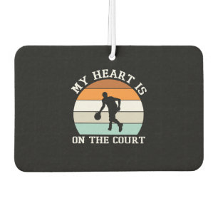 Basketball trainer car air freshener