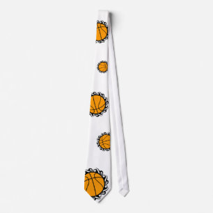 basketball. tribal. tie