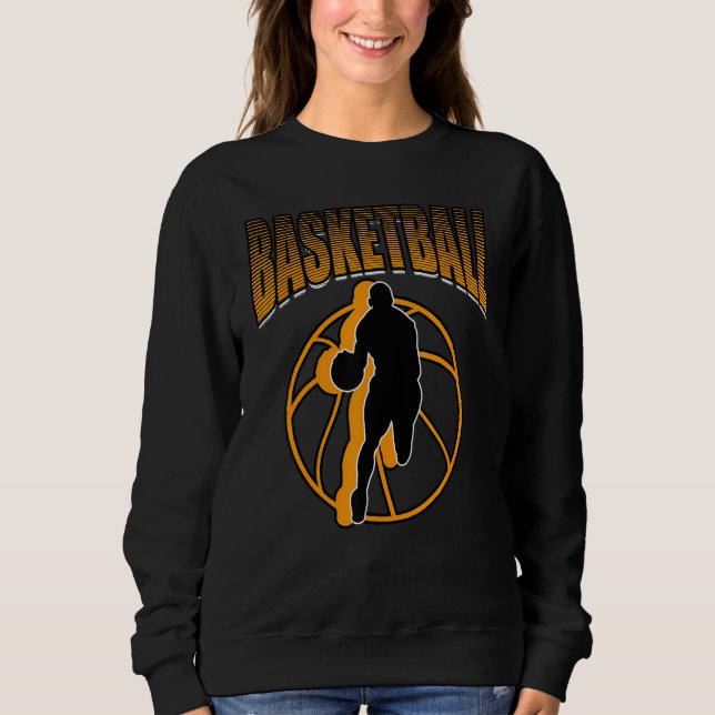 Basketball Trickshot Sport Men Women Kids Sweatshirt (Front)