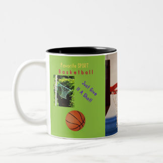 Basketball Two-Tone Coffee Mug