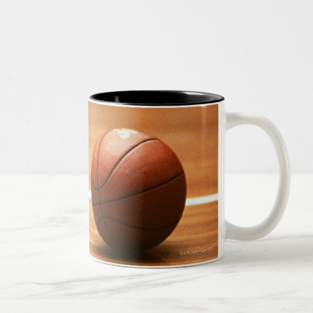 Basketball Two-Tone Coffee Mug (Right)