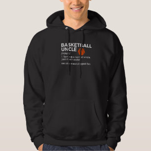 Basketball Uncle Definition Niece's Biggest Fan Hoodie