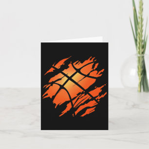 Basketball Usa American Flag Sports Lover Athlete Card