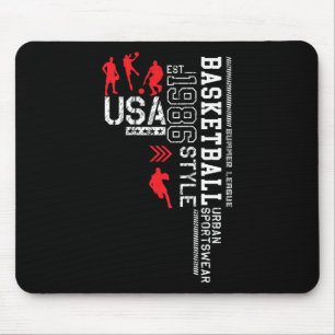 Basketball Usa-nba Summer League Mouse Pad