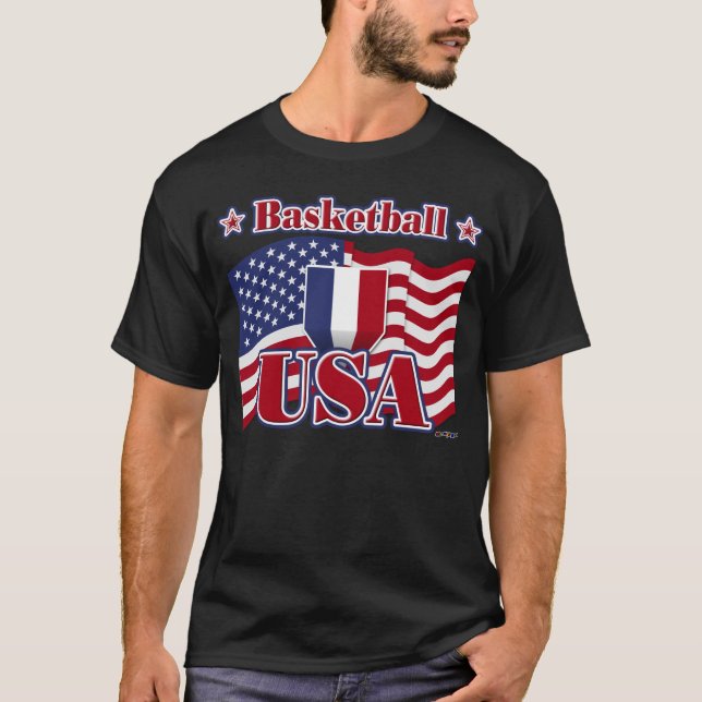Basketball USA T-Shirt (Front)