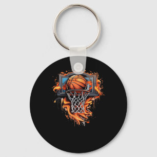 Basketball Vector Design Streetwear Collection Key Ring