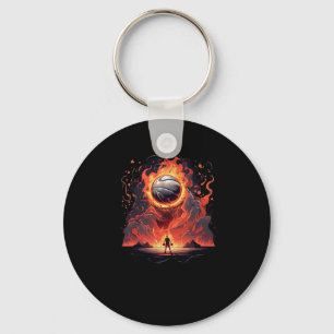 Basketball Vector Design Streetwear Collection Key Ring