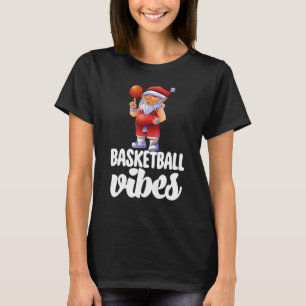 Basketball Vibes Gnome Basketball Game Celebratio T-Shirt
