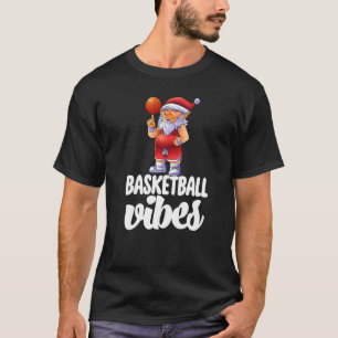 Basketball Vibes Gnome Basketball Game Celebratio T-Shirt
